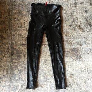 Spanx Faux Leather Leggings